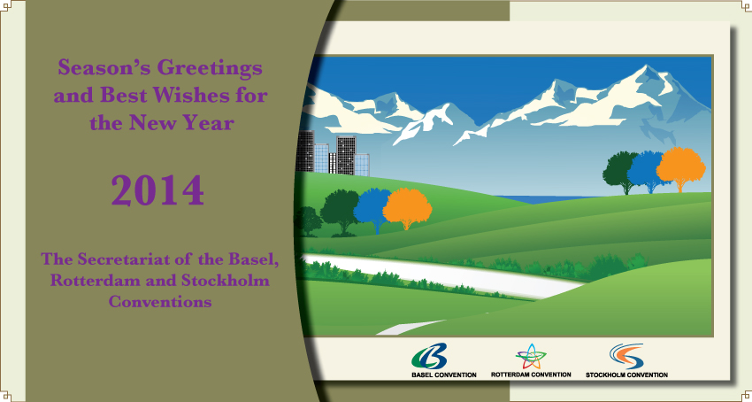 Season's Greetings and Best Wishes for the New Year 2014